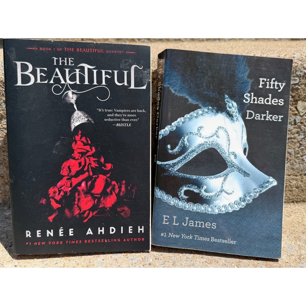 The Beautiful Renee Ahdieh & Fifty Shades Darker E L James Paperback Book Bundle